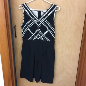 Mixed media a line dress, Anthropologie